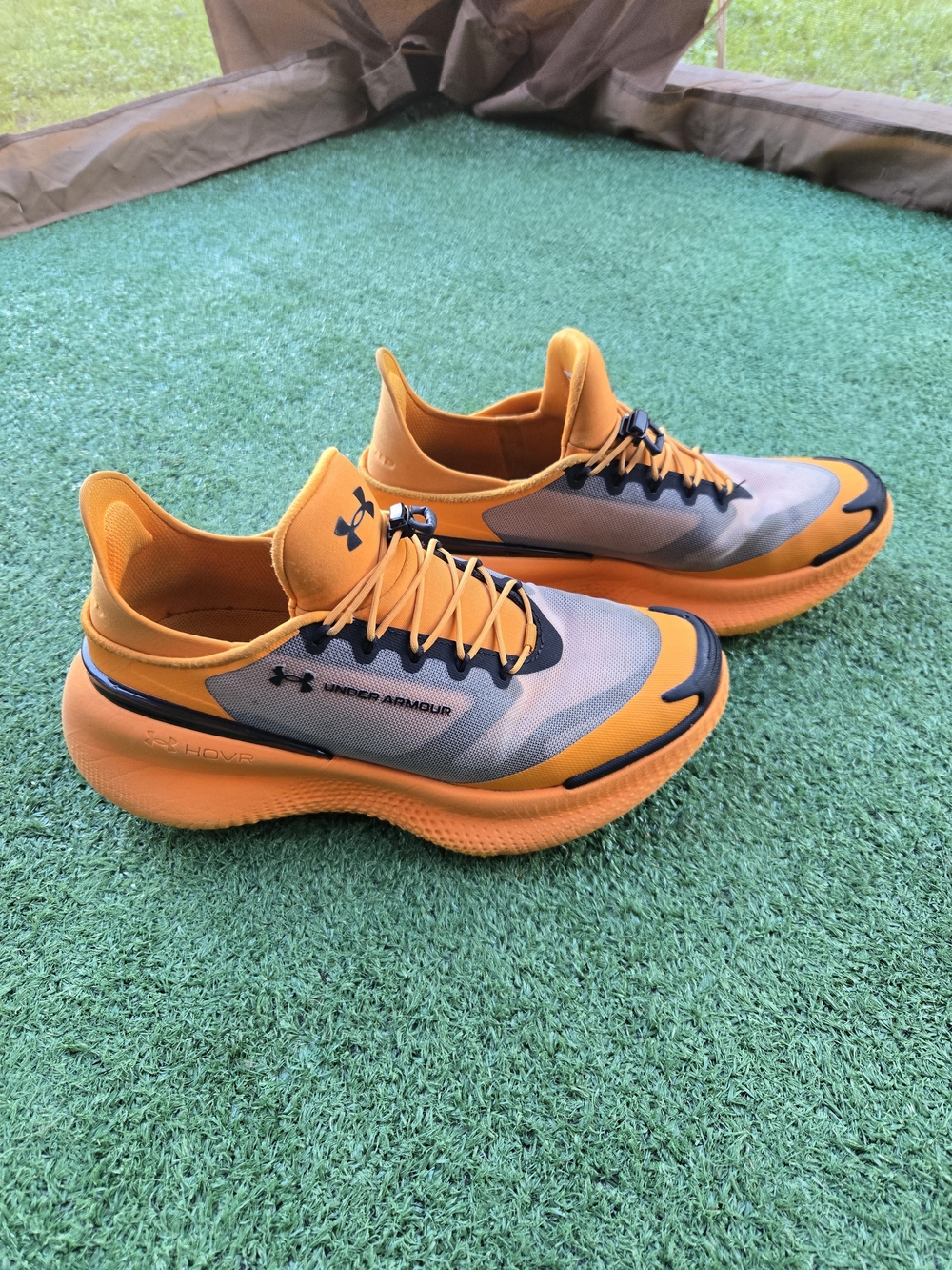 Under Armour UA Nova SlipSpeed in an orange colorway